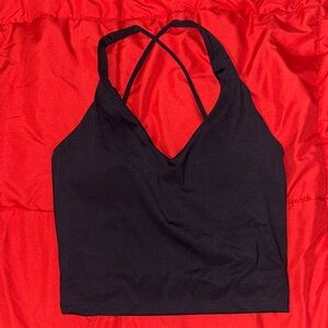 Danysu Black Halter Top